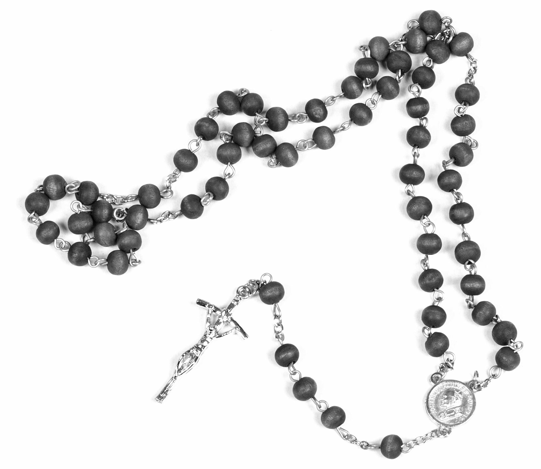 Handmade Rosenkranz mit Kreuz Rosenkranz katholisch Christ Perlenkette schön