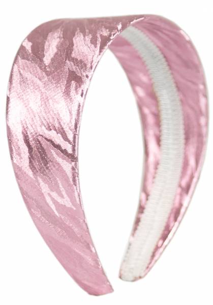 Haar-Reif Damen Haarreifen Haar-Spange Haarreifen im edlen Glanz Haar-Reifen (pink) 4416
